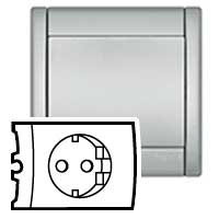 LEGRAND SAGANE 82127 - 821 27 - KOZI ALUMIDE - Plaque double horizontale EUR 14,99 - FR