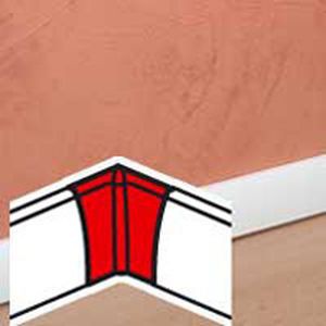 Angle intérieur - pour moulure Céliane finition plâtre 30x12,5 mm