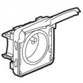 Prise 2P+T répérable Legrand Plexo composable gris - 16 A - 250 V
