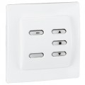Commande de volets roulants Legrand Neptune compatible RTS - fixation vis/griffes
