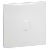 Plaque de dérivation Legrand Neptune - 80 x 80 mm - fixation vis/griffes