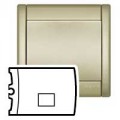 Enjoliveur Legrand Sagane Métalide - prise RJ45 Numéris