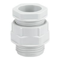 Presse-étoupe plastique - IP55 - ISO 16 - RAL 7035