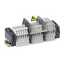 Cloison terminale Bloc de jonction Viking 3 à vis - 1 jonction - pas 8-10