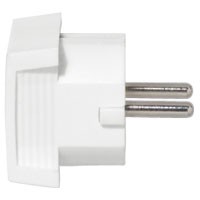 Fiche carrée franco-allemande - 2P+T - 16 A - extraction facilité - blanc - Legrand - 051351