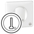 Enjoliveur antibacterien Legrand Céliane - prise téléphone 8 contacts - blanc
