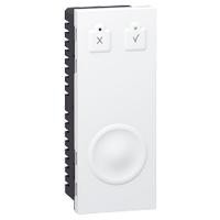 Lecteur à badge Legrand Mosaic - 5 mod vertical - blanc