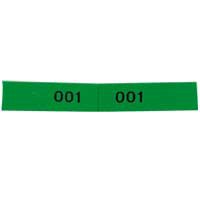 Ruban pour imprimante portable - vinyle - L 5,5 m - l 12 mm - vert