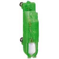 Lampe montage direct Legrand Sagane 230 V - fluorescent vert - consommation 0,55 mA