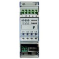 Contrôleur de rail din 50/60 hz - 4 relais indépendants