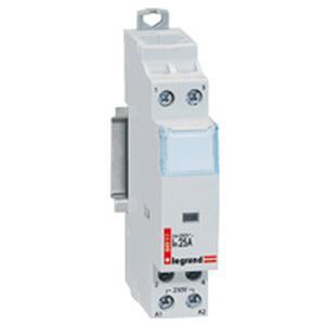 Contacteur de puissance bobine 230 v~ lexic - 2p - 250 v~ - 25 a - 2o