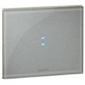Commande Legrand Céliane tactile de base pr 1 ou 2 contrôleurs - verre titane