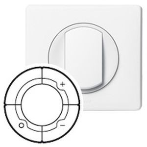 Enjoliveur Legrand Céliane - cde centralisée variateur radio / zigbee® - blanc