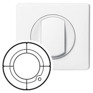 Enjoliveur Legrand Céliane - inter et cde centralisée inter radio / zigbee® - blanc