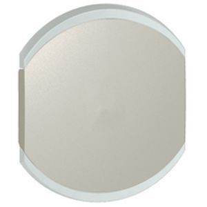 Enjoliveur Legrand Céliane pour réf. 672 41/42 - double - sans marquage - titane