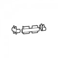 Joint de corps-couvercles 50mm Legrand DLP monobloc blanc