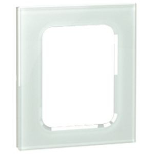 Plaque Legrand Céliane bus/scs pour écrans tactiles 3.5'' - verre kaolin