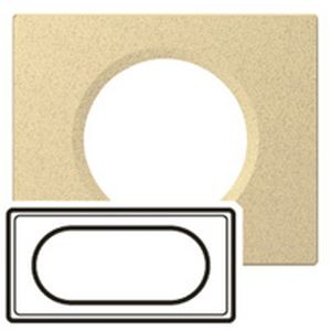 Plaque Legrand Céliane - exclusives - 4/5 modules - pierre calcaire