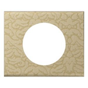 Plaque Legrand Céliane - exclusives - 1 poste - ornement (étoffe) - Legrand - 069411