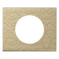 Plaque Legrand Céliane - exclusives - 1 poste - ornement (étoffe) - Legrand - 069411