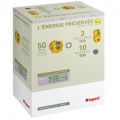 Distribox prog. batibox energy - 50x1 poste - 3x2 postes - 10 obt. étanches
