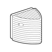 Diffuseur pour voyant de signalisation Plexo 55 - orange