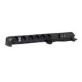 Rallonge multiprise multimédia protégée - 6x2P+T + 2 x RJ45 + 2xprises TV - 1,5m