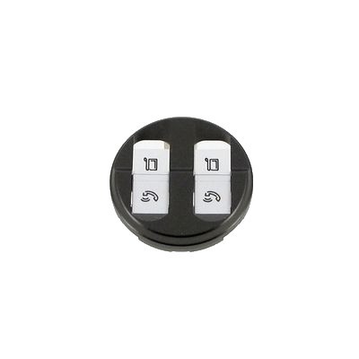 Enjoliveur Legrand Céliane Graphite - prise double RJ-45