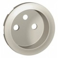 Enjoliveur Legrand Céliane - Prise de courant 2p+T Standard - Titane