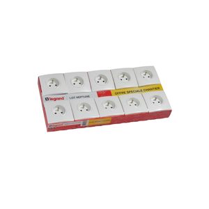 Promo Legrand Lot De 6 Va-et-vient neptune chez Brico Cash