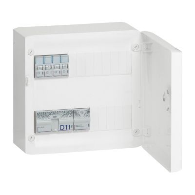 Coffret Multimédia - Basique - Avec brassage - 8 x RJ45 - Le