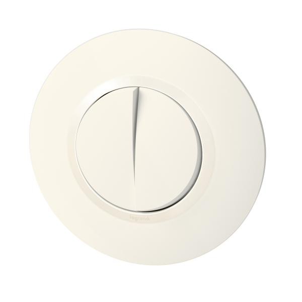 Legrand 095051 dooxie double interrupteur ou va et vient blanc complet deco