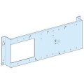 Platine pour NSX250 Prisma Schneider Electric - 4 x 3P / 3 x 4P - Mat/Lisse - 600 x 150 mm