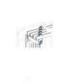 Schneider Electric Liaison 1600 A Jeu de Barres Horizontal Hauteur 10 Mm Linergy Latéral