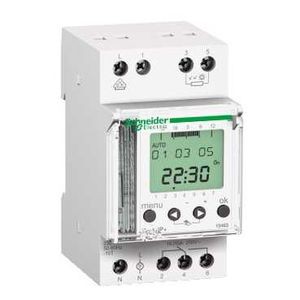 Schneider Electric Interrupteur Crépusculaire Programmable Ic2000P+ avec Cellule Murale