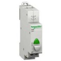 Schneider Electric Bouton Poussoir Modulaire avec Voyant Bp - Gris, Voyant Vert - 12..48 V - 1 F