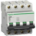 Schneider Electric Disjoncteur Modulaire Multi 9 - C60N - 4 Pôles - 0.75 A - Courbe C