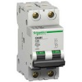 Schneider Electric Disjoncteur Modulaire Multi 9 - C60H - 2 Pôles - 1 A - Courbe C