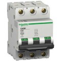 Schneider Electric Disjoncteur Modulaire Multi 9 - C60H - 3 Pôles - 16 A - Courbe C