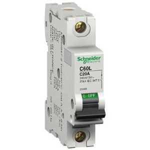 Schneider Electric Disjoncteur Modulaire Multi 9 - C60L - Unipolaire - 40 A - Courbe C - Schneider Electric - 25402