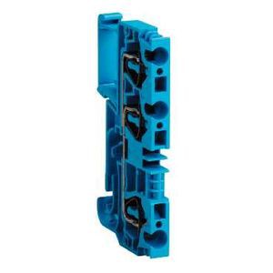 Schneider Electric Bloc de Connexion - Passerelle - Ressort 4 Mm2 - Bleu - Schneider Electric - AB1RRN435U3BL