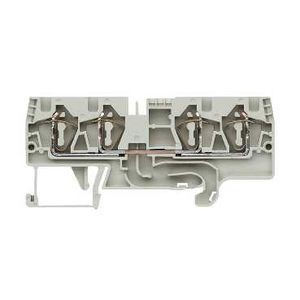 Schneider Electric Bloc de Connexion - Passerelle - Ressort 4 Mm2 - Gris - Schneider Electric - AB1RRN435U4GR