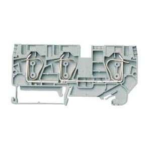 Schneider Electric Bloc de Connexion - Passerelle - Ressort 6 Mm2 - Gris