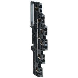 Schneider Electric Bloc de Connexion - Triple Niveau à Connexion Verticale - Ressort 2,5 Mm2 - Noir - Schneider Electric - AB1RRNETV235T6