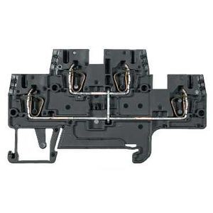 Schneider Electric Bloc de Connexion - Double Niveau à Connexion Verticale - Ressort 2,5 Mm2 - Noir - Schneider Electric - AB1RRNETV235U4