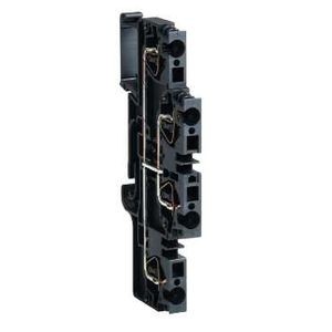 Schneider Electric Bloc de Connexion - Double Niveau à Connexion Verticale - Ressort 4 Mm2 - Noir - Schneider Electric - AB1RRNETV435U4