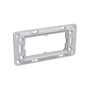 Support à Vis Schneider Altira 2 Postes - Entraxe 45mm, Gris, Pour Montage Discret