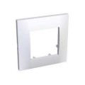 Schneider Altira Plaque Blanc 9010 - 1 Poste