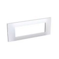 Schneider Altira Plaque Blanc 9010 - 3 Postes -Montage Horizontal - Entraxe 45Mm