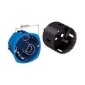 Schneider Electric Multifix, Lot de 300 Boîtes Alb71320 Diam. 67 Mm, Prof. 40 Mm + 1 Scie Cloche